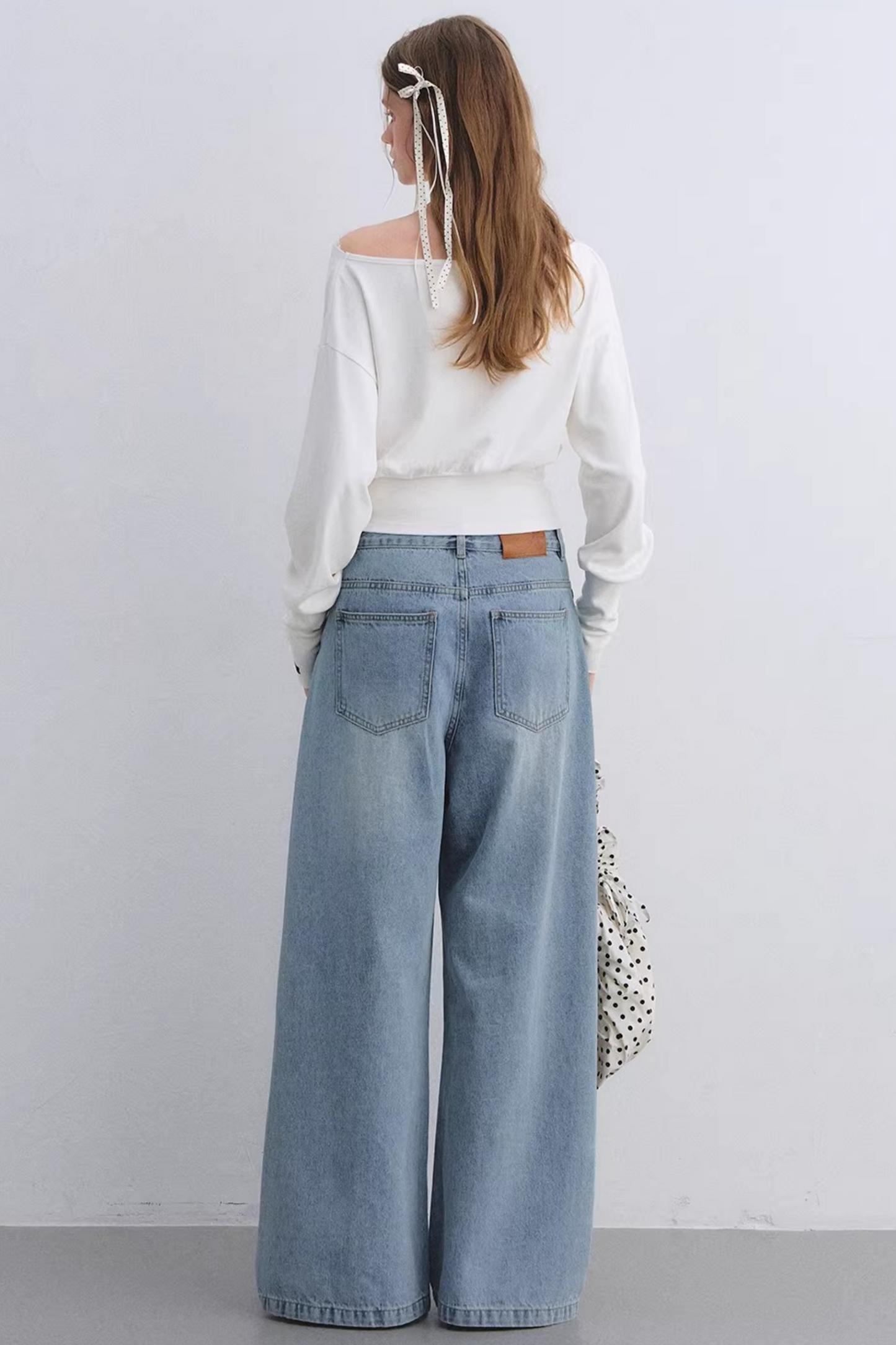 Off-Shoulder-Top mit Spitzeneinsatz