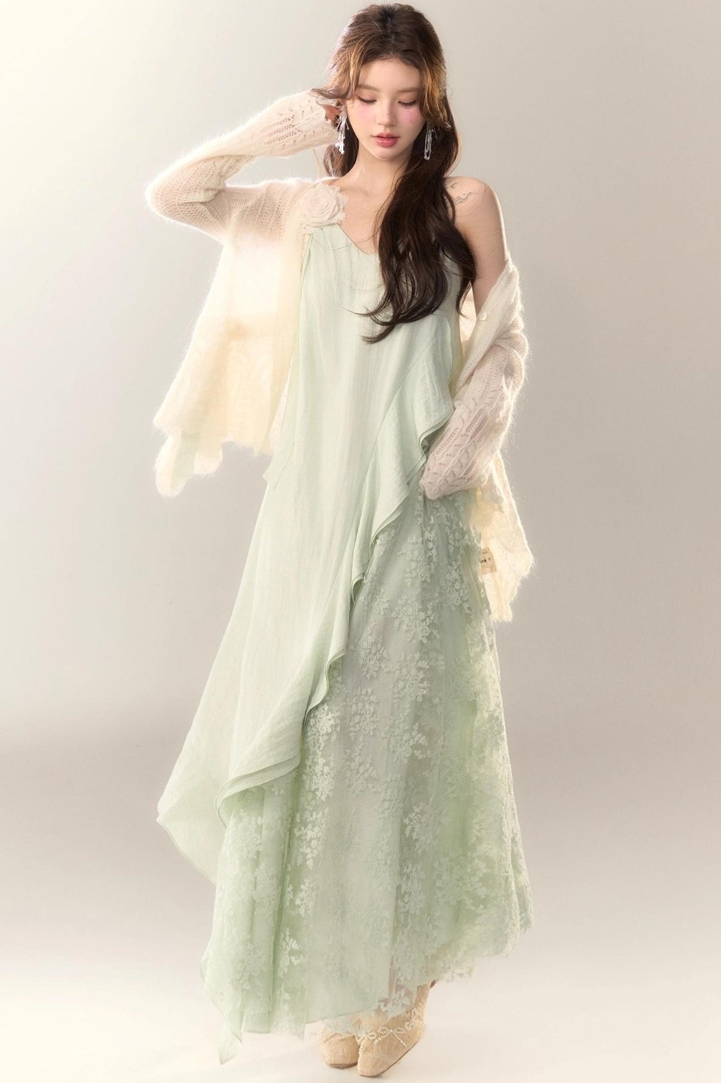 Luxury Seaside Resort Slip Dress