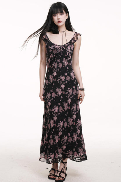 Teal Blue Halter Dress