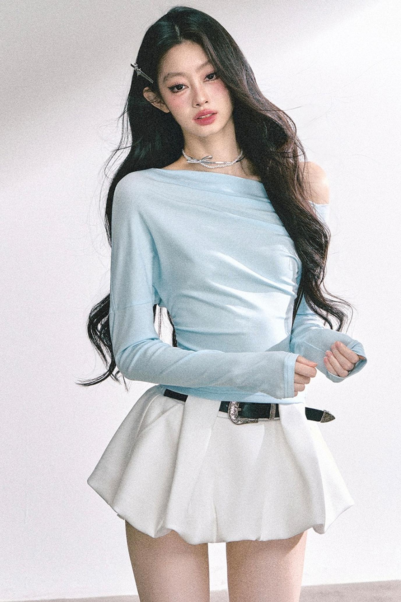 Korean Minimalist Top