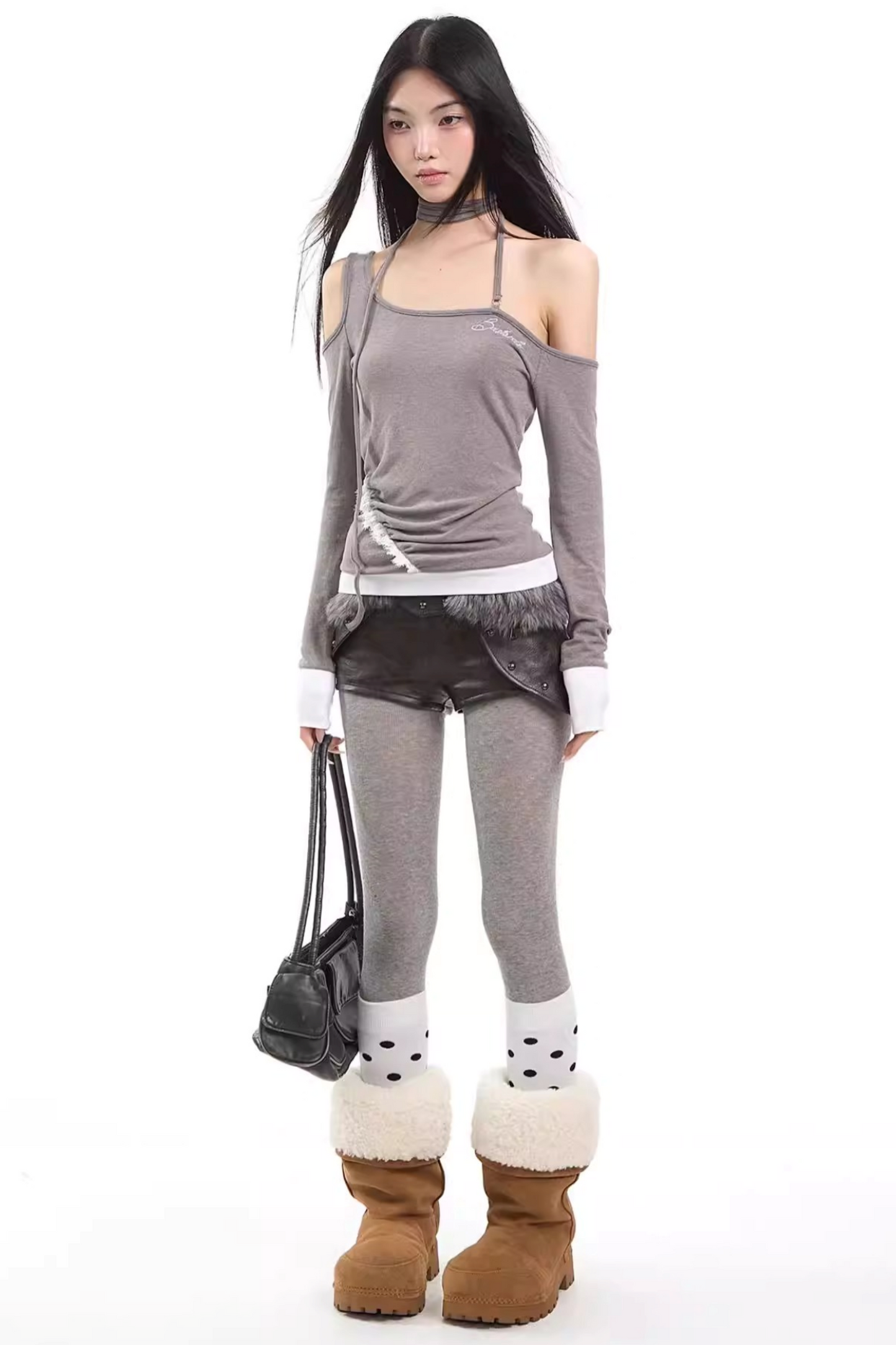 Irregular Asymmetrical Halter Top