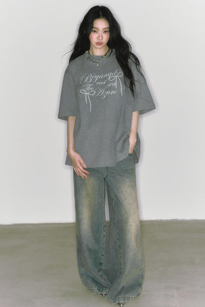 Classic Wide-Leg Jeans Pant