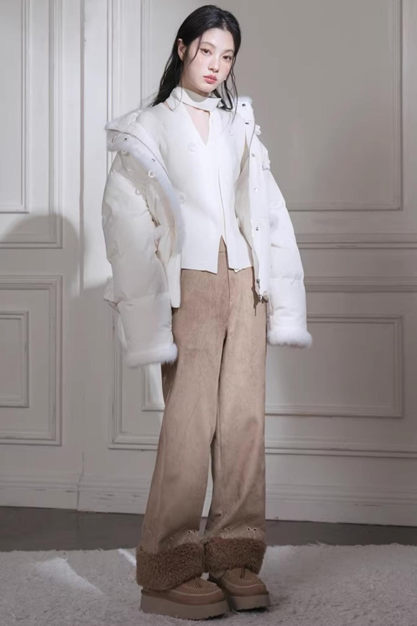 White Moonlight Knit Top