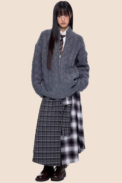 Twisted Knit Cardigan