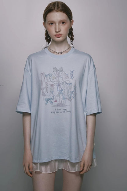 Original Bow Print  T-Shirt