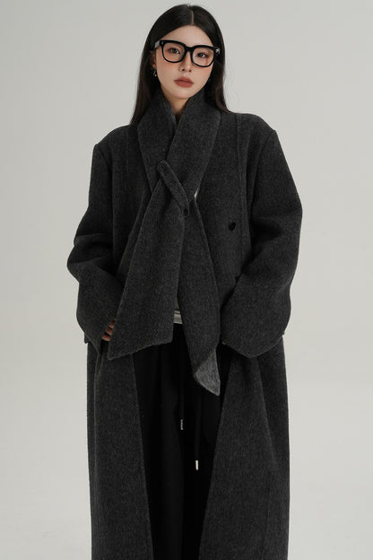 Wool Reversible Coat