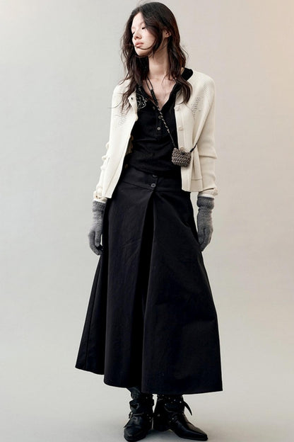 Feather Shadow Knitted Cardigan