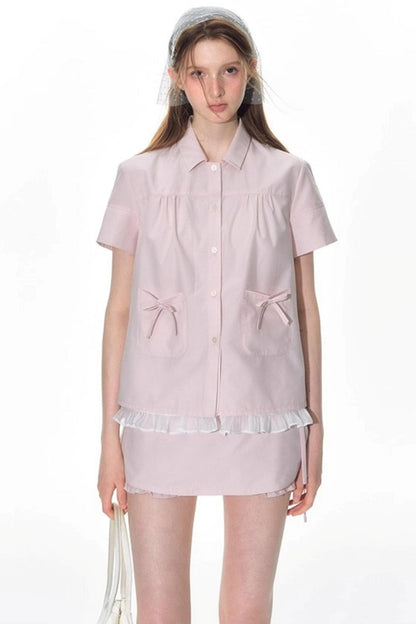 Summer Flower Bud Shirt Set-Up