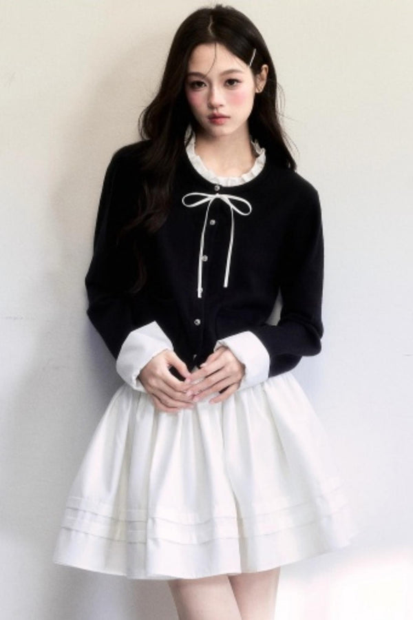 Sweetheart Ballet Cardigan Set-Up