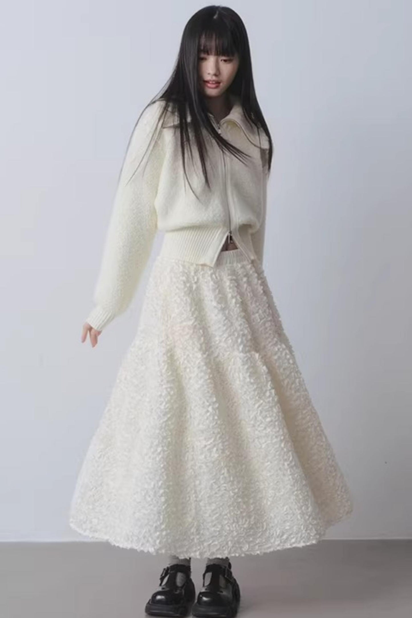 Mist Memo A-Line Skirt