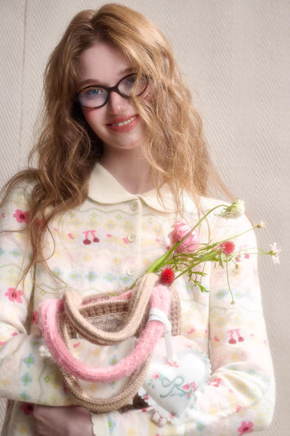 Rainbow Fair Isle Cozy Sweater