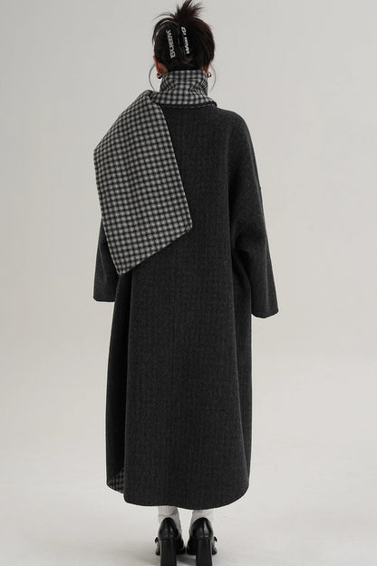 Classic Wool Tweed Coat