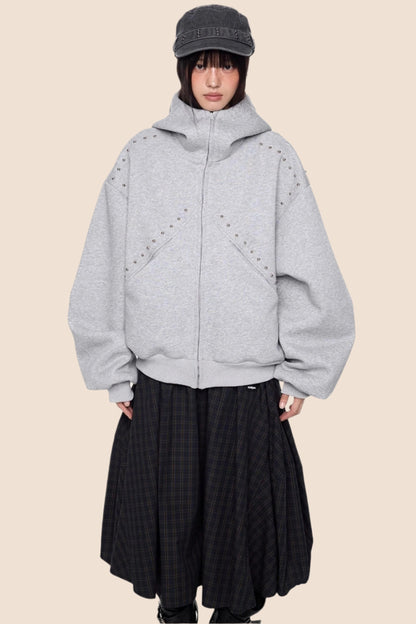 Rivet Hoodie Jacket