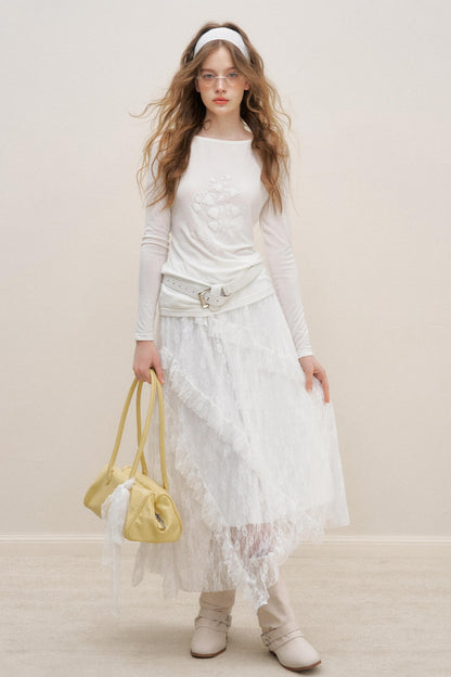 Lattice Loungewear Top