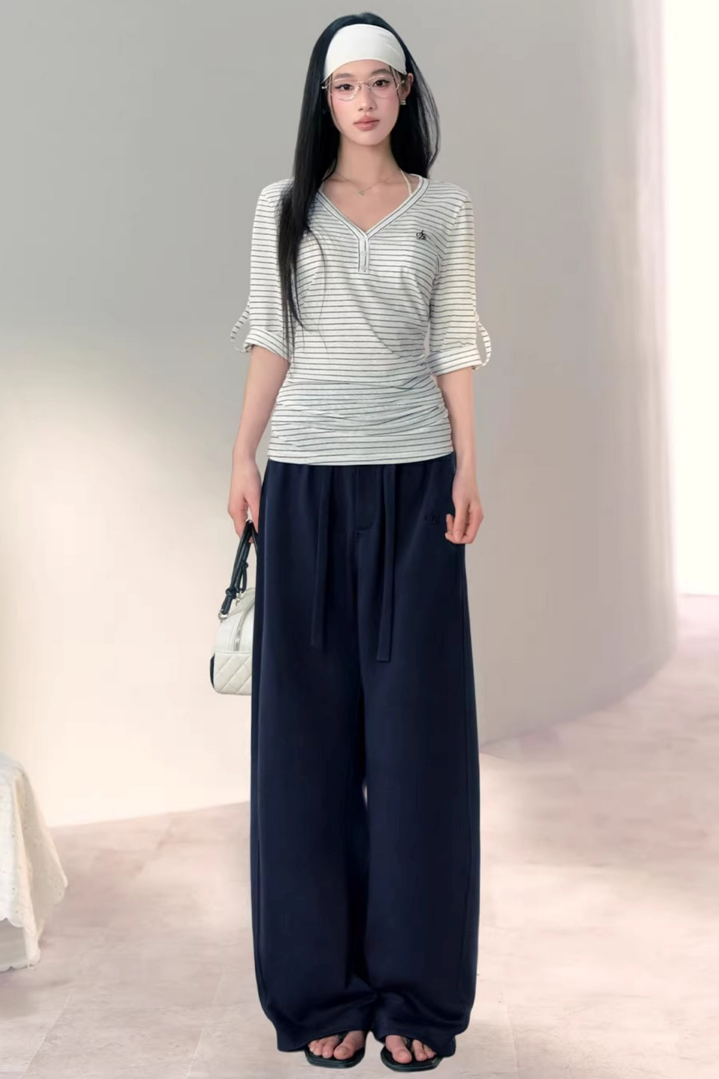 Snowflake Linen Blouse