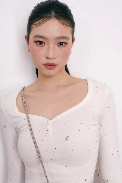 Spring in Seoul V-Neck Top
