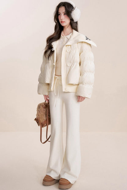 Romantic French Knit Long Sleeve Top