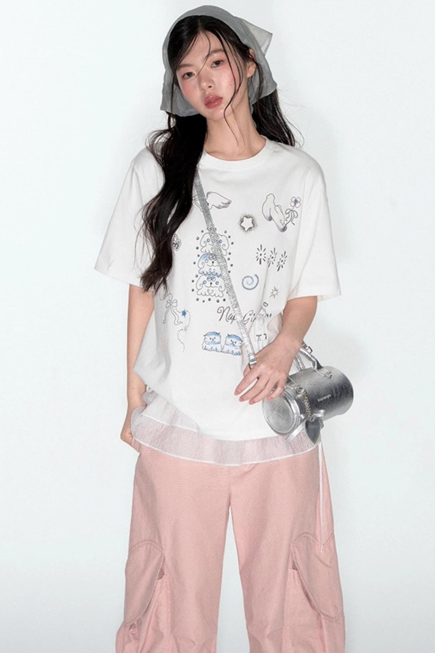 Detachable Lace Stitched Tank Top