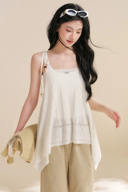 Boho Chic Jacquard Knit Vest