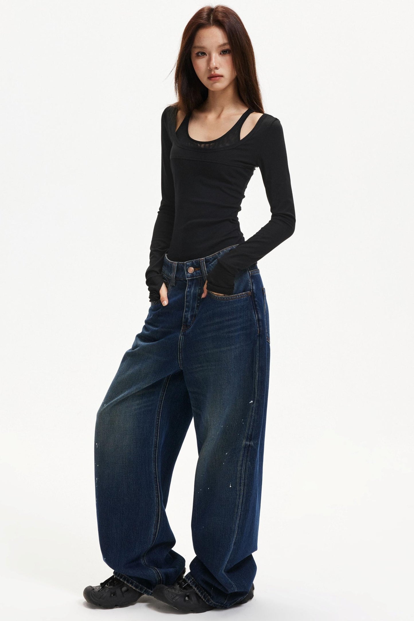 Patchwork Lyocell Camisole