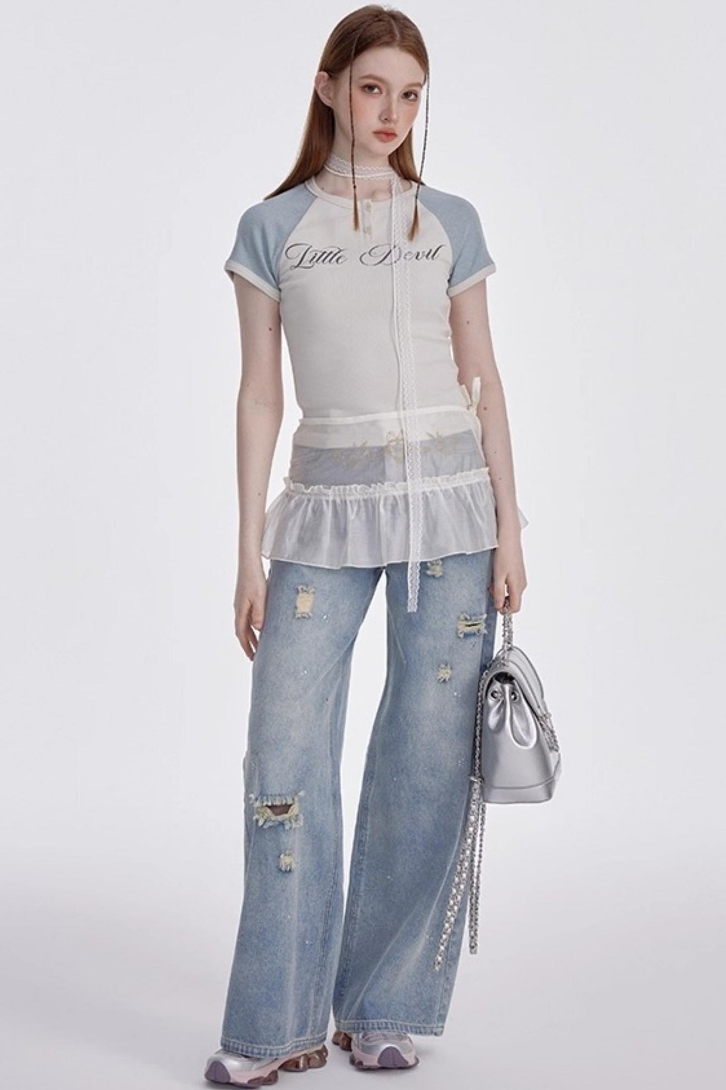 Light Blue Diamond Jeans