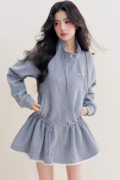 Lazy Casual Sweatshirt Dress