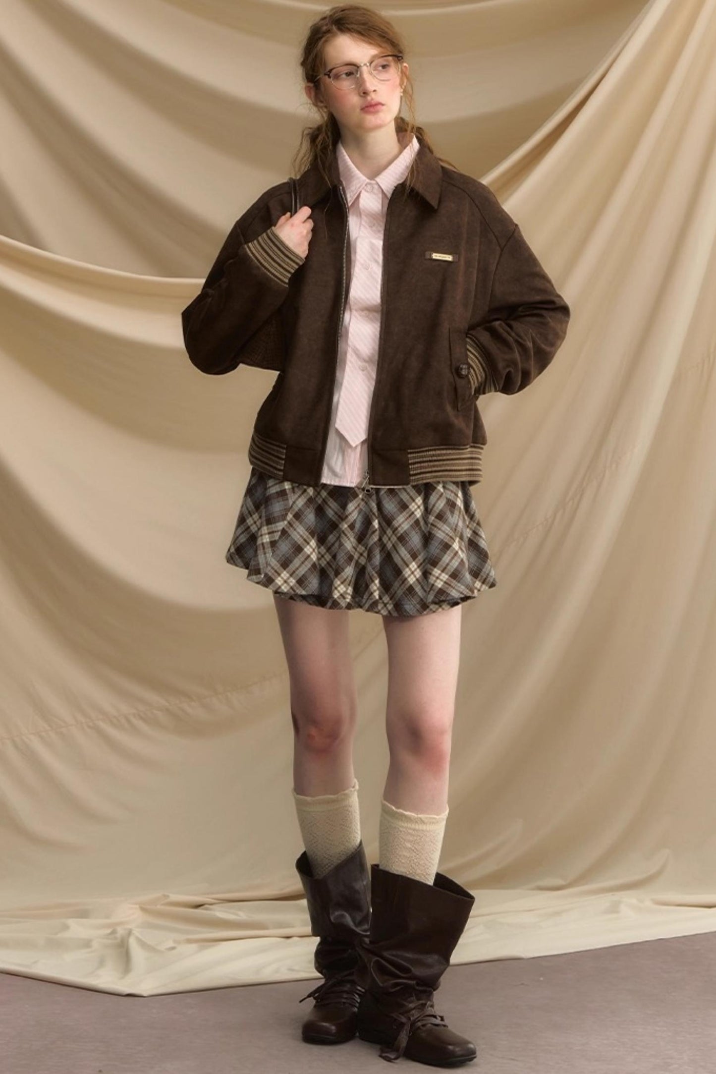 High Waist Mini Skirt