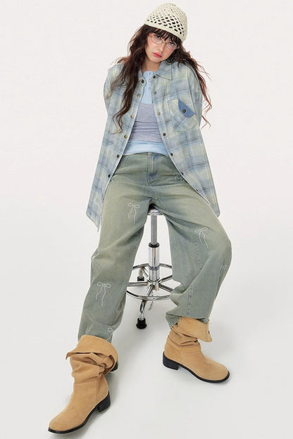 Pink Plaid Classic Shirt