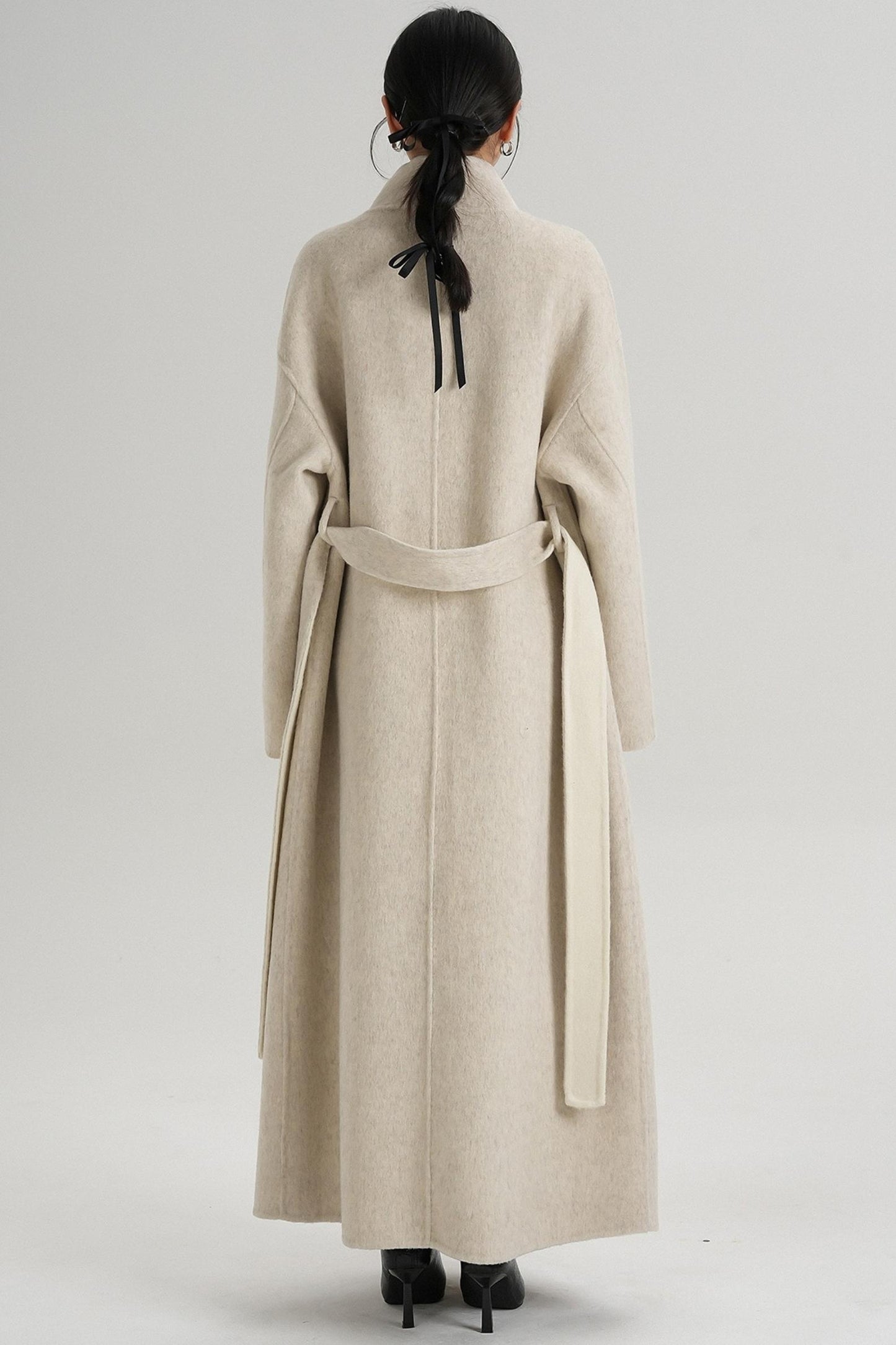 Stand-Up Wool Coat