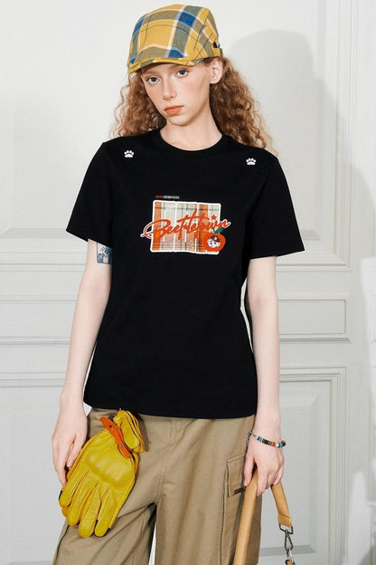 Vintage Embroidered Tee