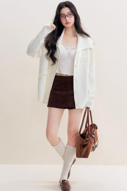 Lazy Sheep Wool Knit Cardigan