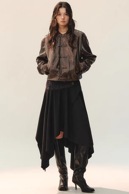 Beaded Retro V-Neck Vest Set