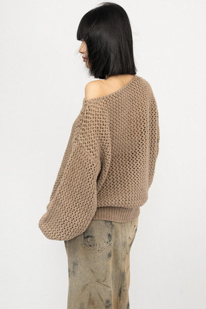 Vintage Hot Girl Knit Sweater
