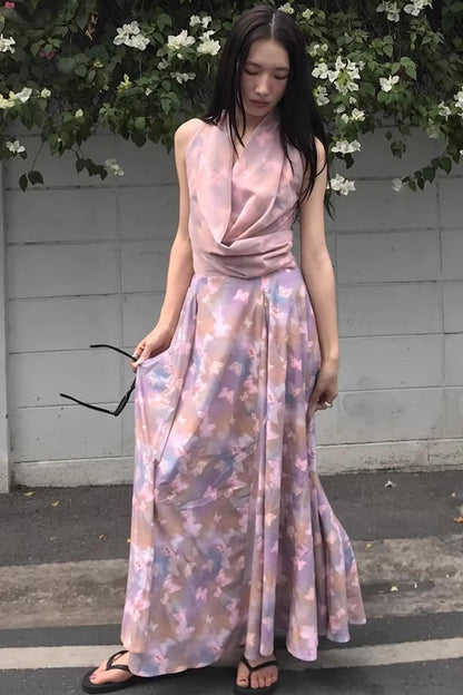 Butterfly Shadow Layered Dress