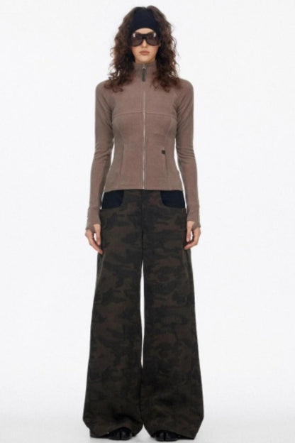 Minimalist Fleece Cycling Top