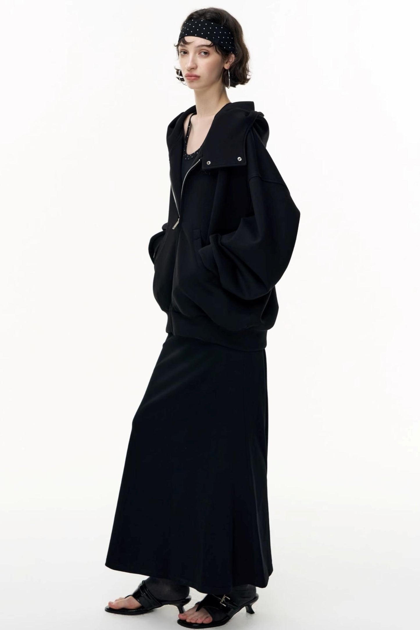 Autumn Striped Camisole Dress