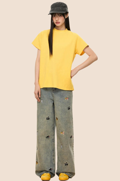 Loose Short Sleeve Tee