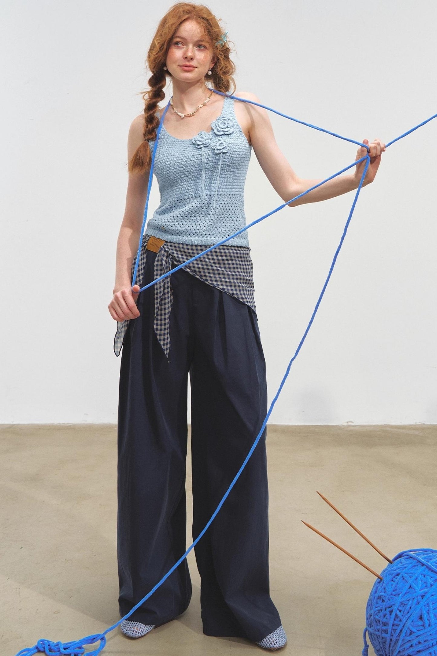 Three-Dimensional Knitted Vest