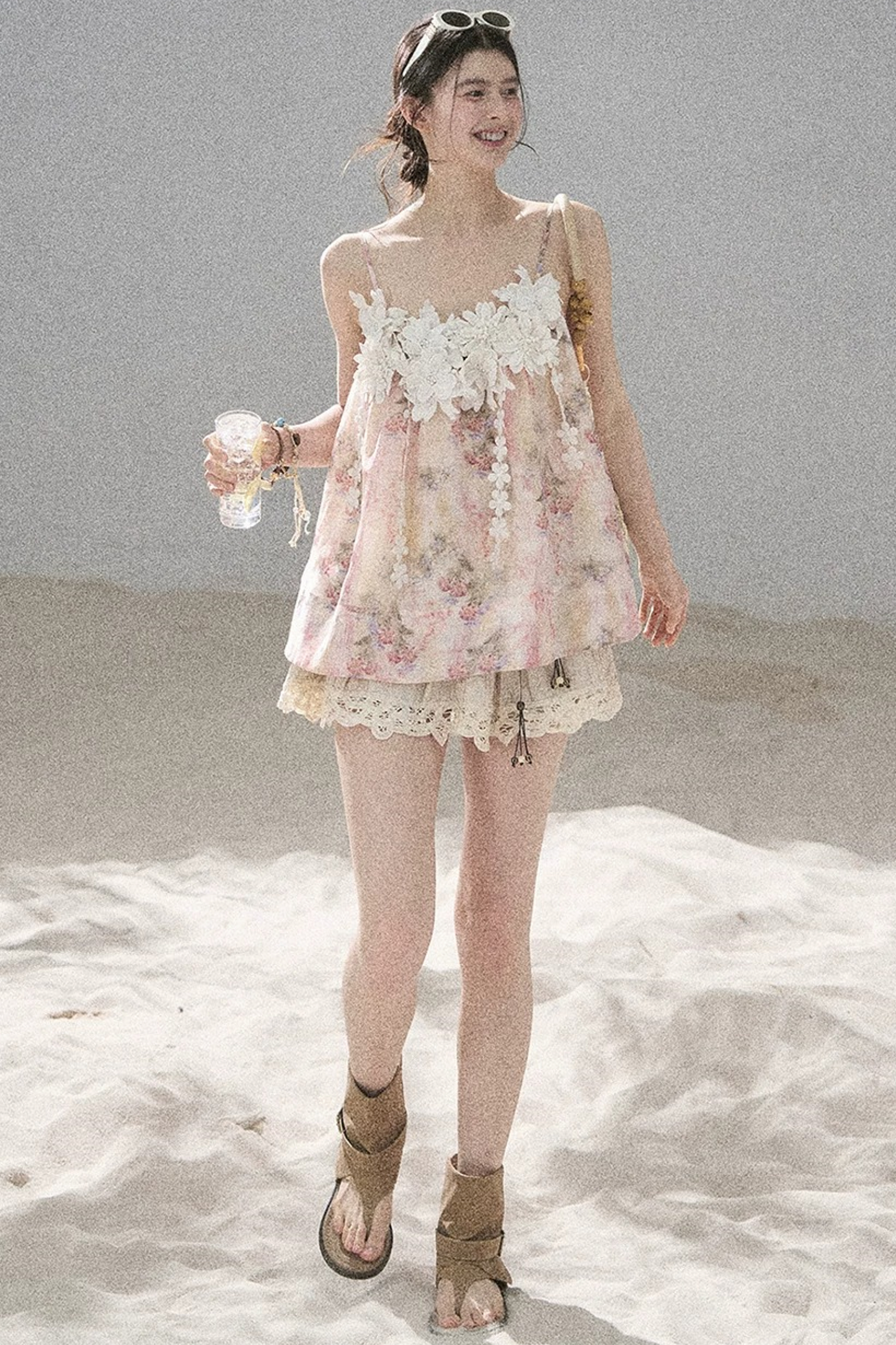 Romance Floral Embroidered Top