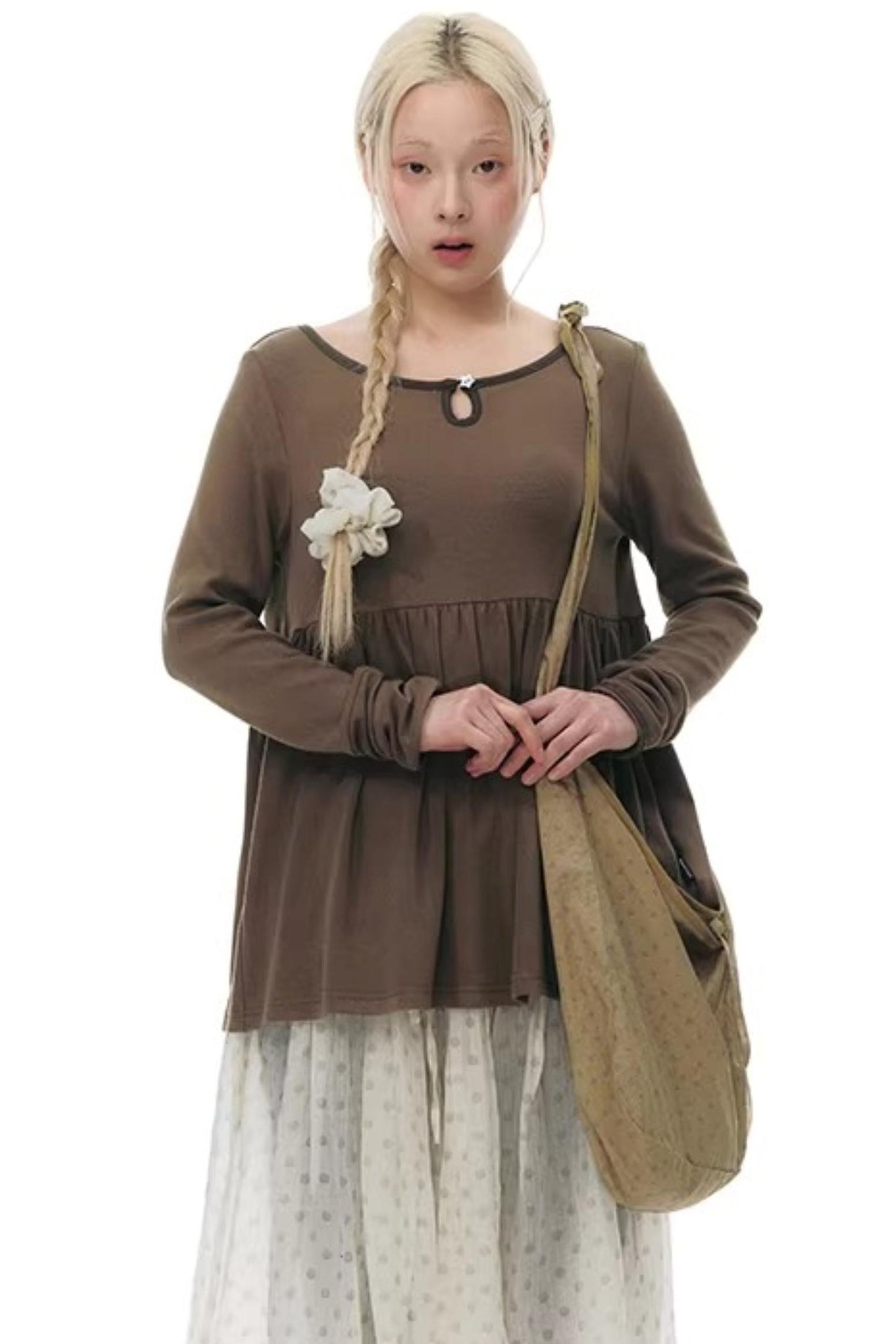 Color-Blocked Knit Sweater