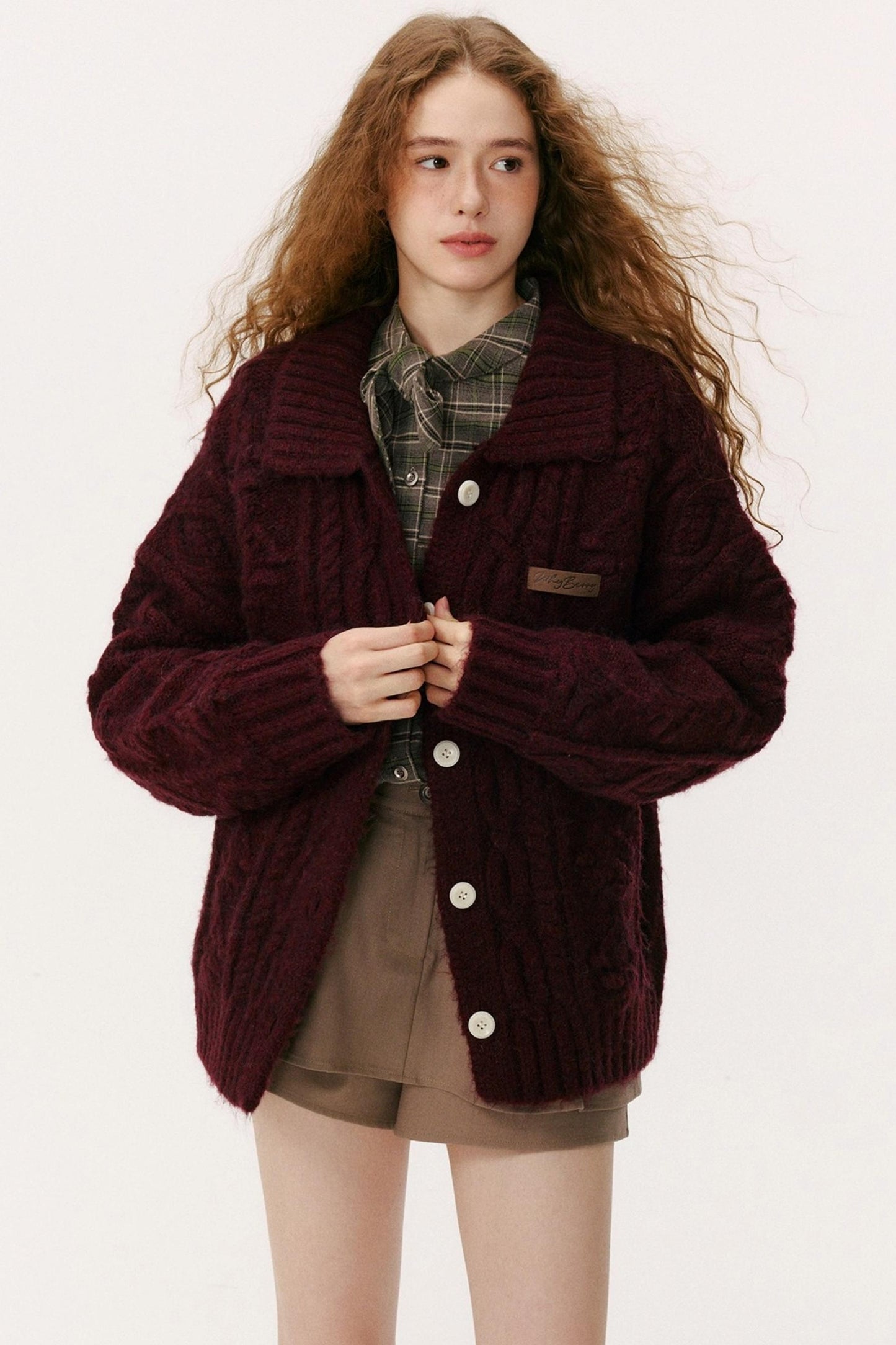 Vintage Cable Knit Sweater