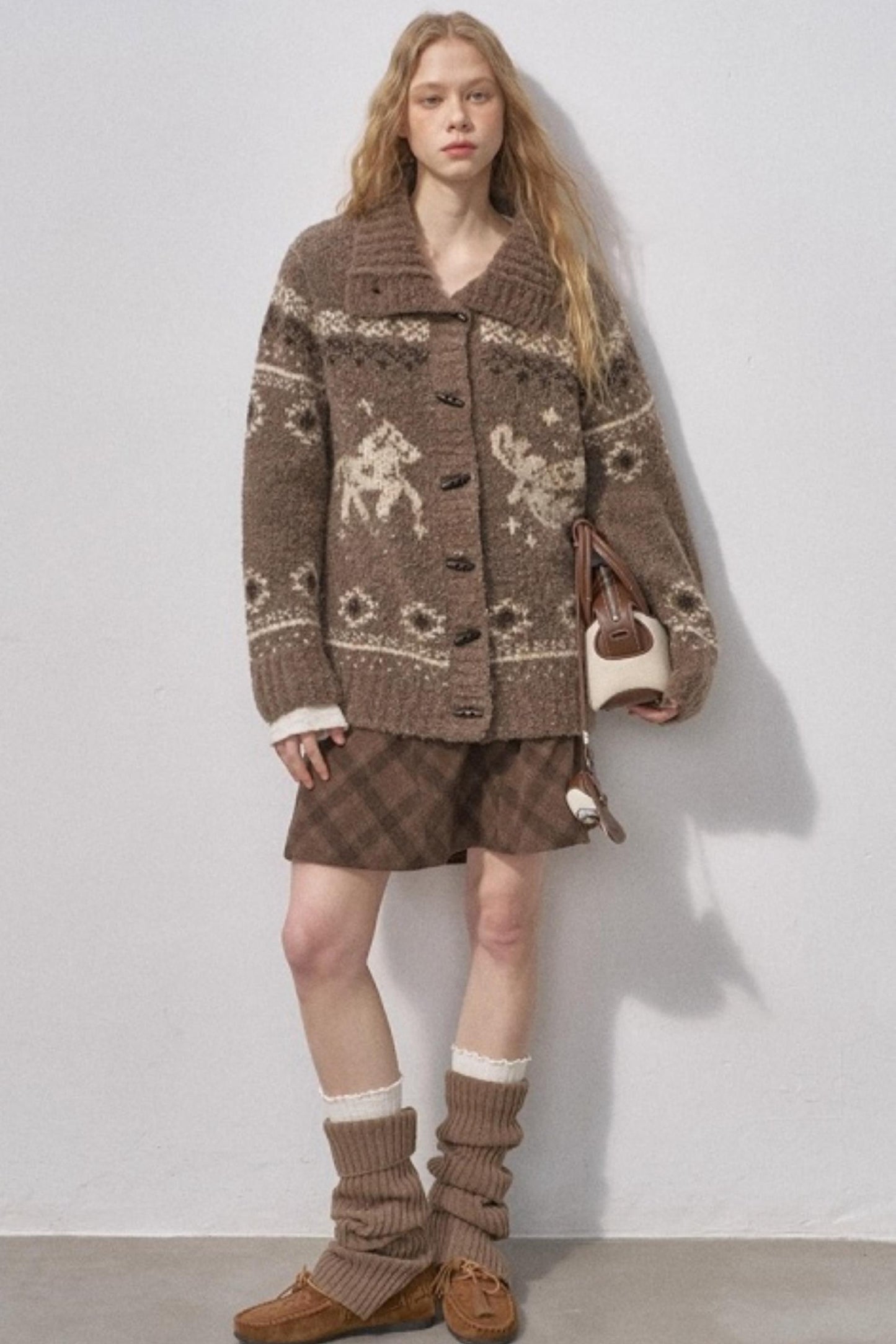 Bird and Pony Knit Cardigan