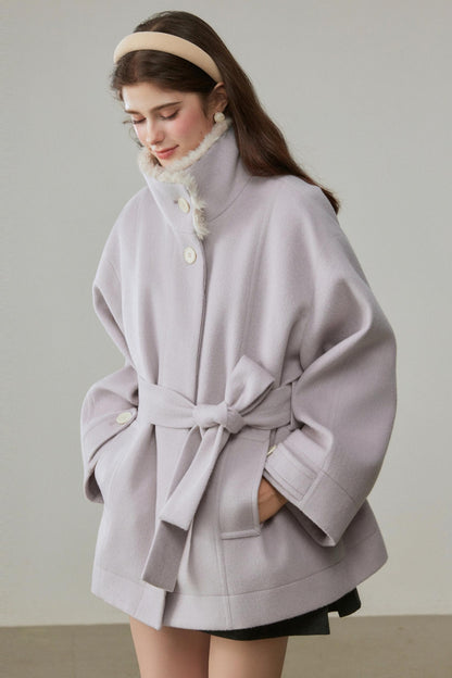 Winter Silhouette Woolen Coat