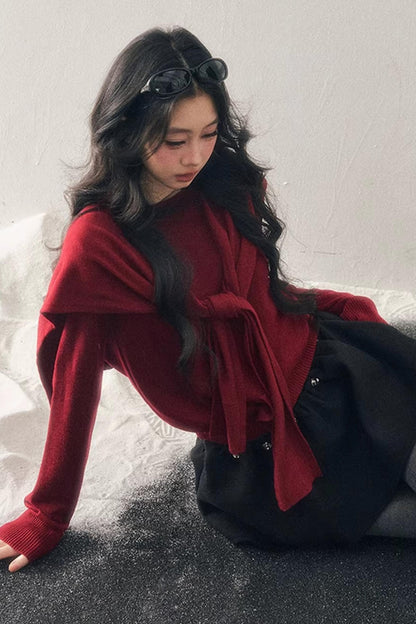 American College Sweater Set