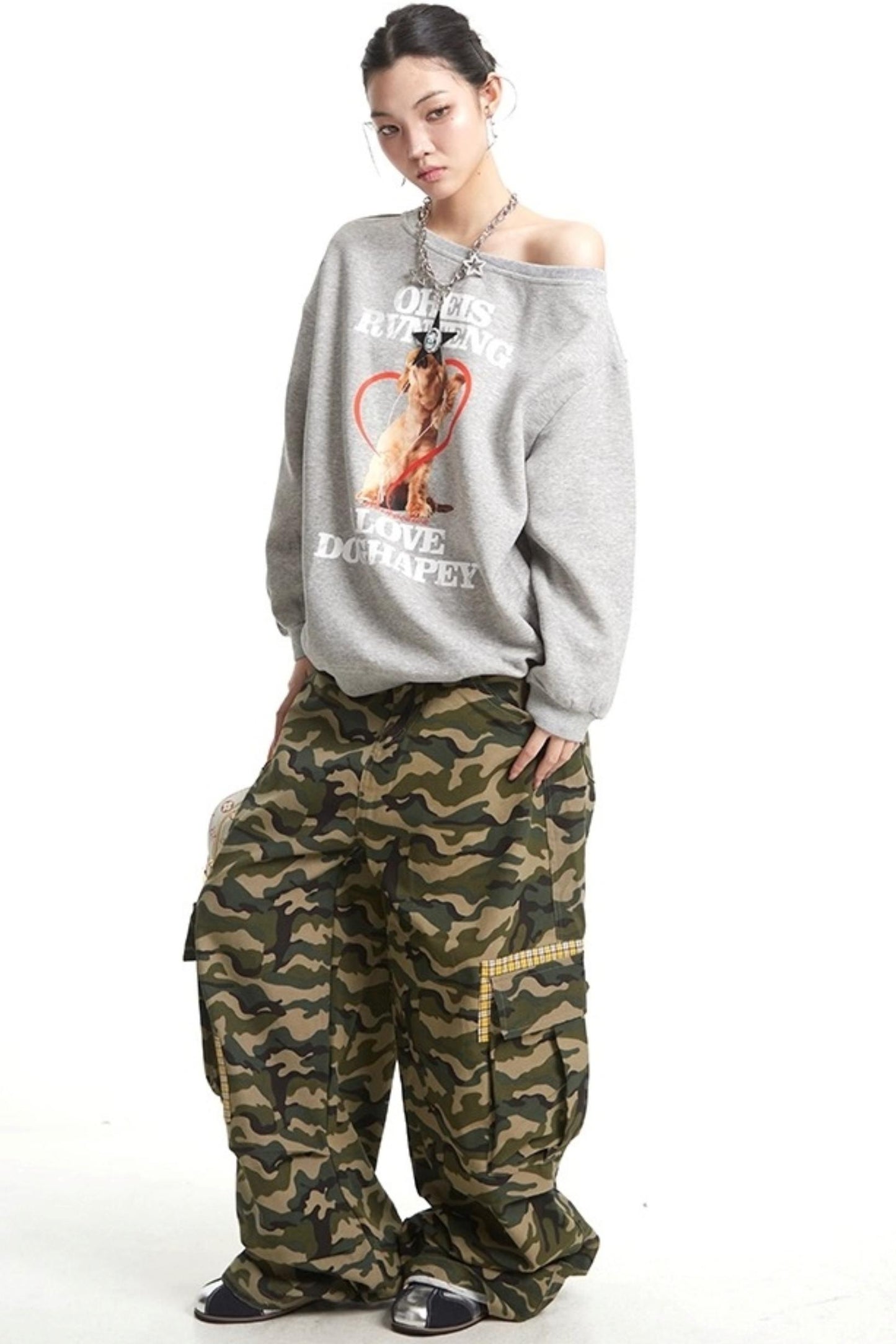 Vintage Lazy Sweatshirt