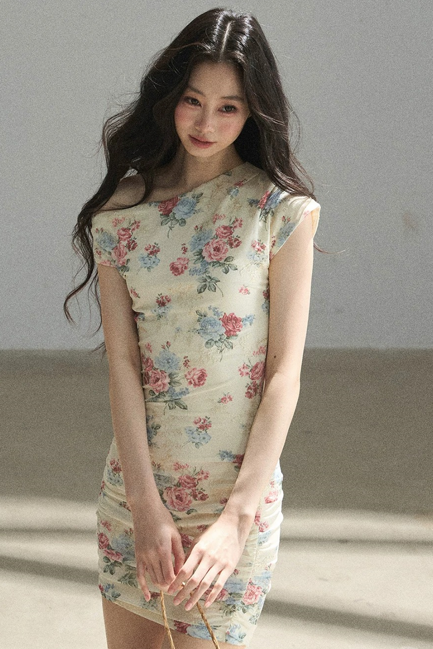 Floral Off-Shoulder Summer Dress Set-Up