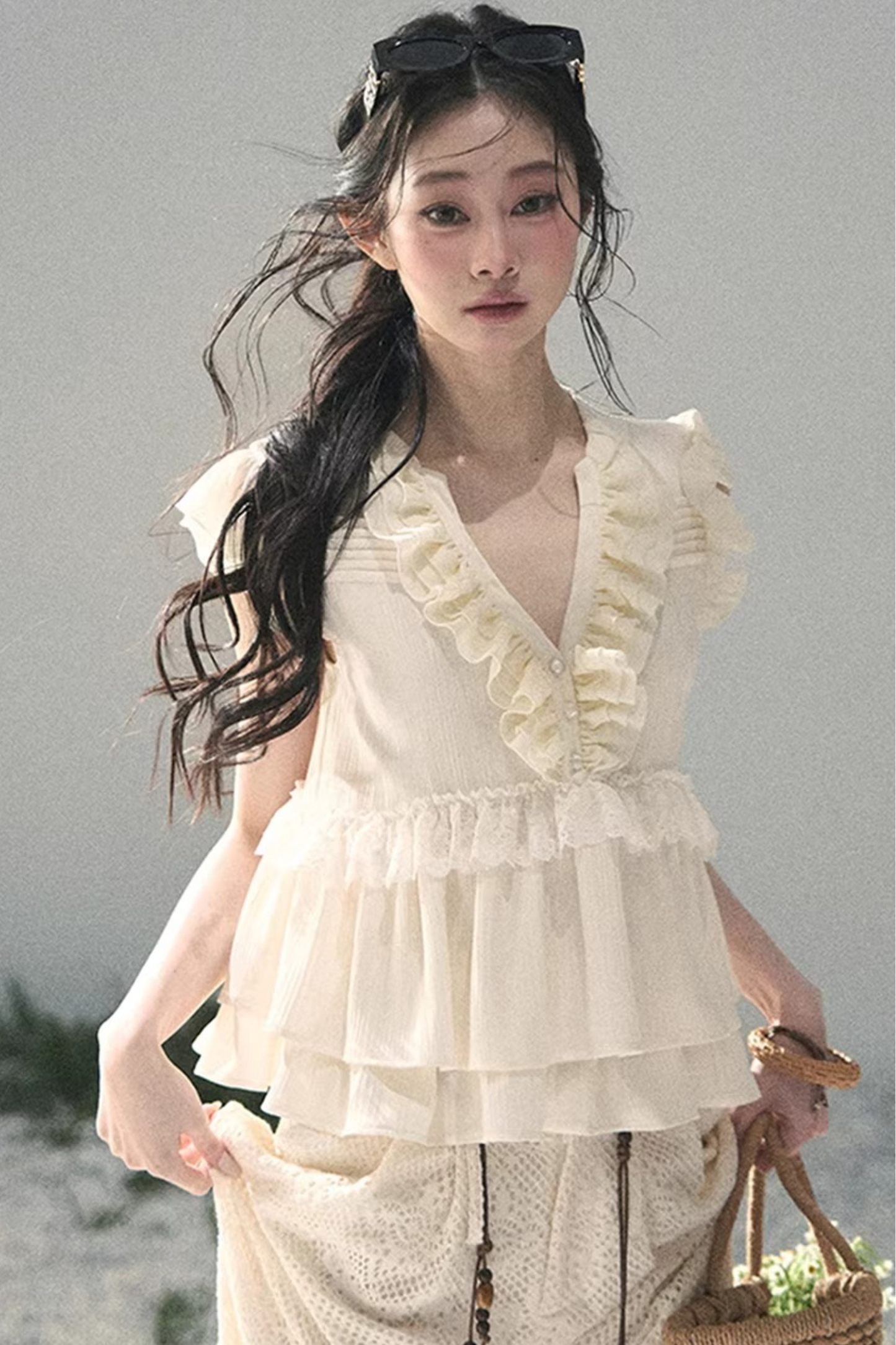 Heartlight Ruffled Blouse