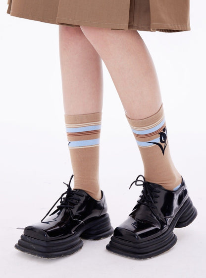 Cotton Mid-Tube Socks