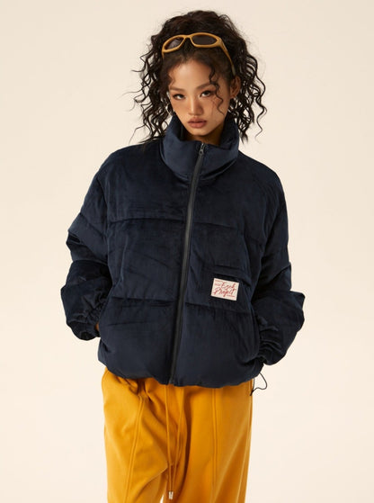 Long-sleeved Loose Down Jacket