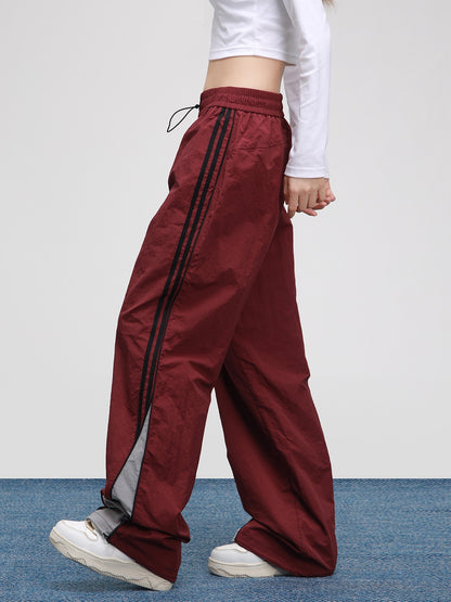 American straight loose pants